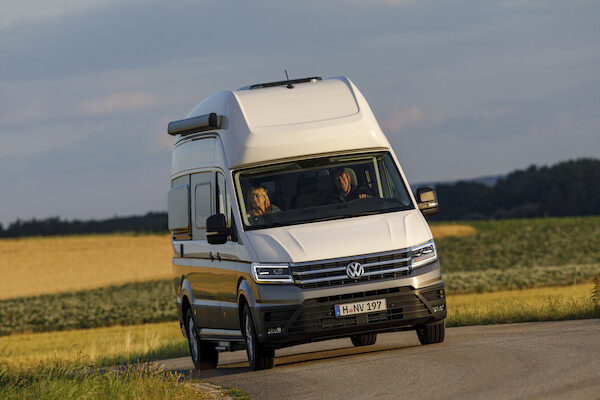 Volkswagen Grand California na targach Caravans Salon Poland 2021